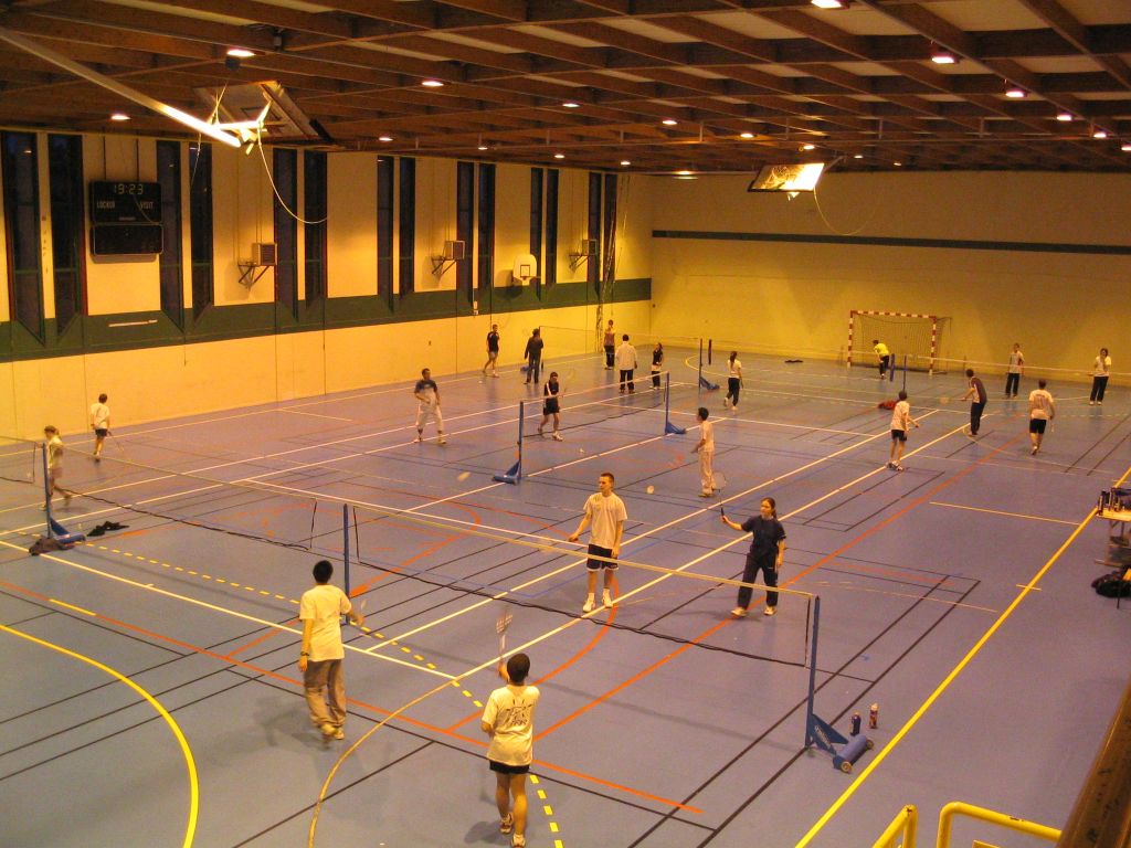 Gymnase Allende intérieur