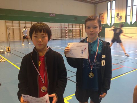 Axel Coiffier vainqueur en poussin